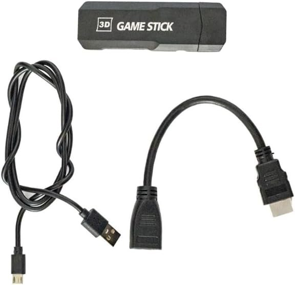 GD10 HDMI game stick with USB power and HDMI extension cables